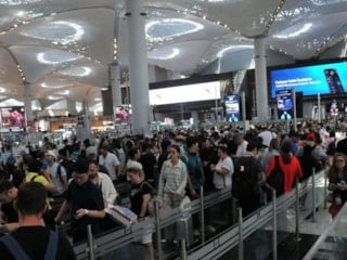 İstanbul Havalimanı’nda tatil yoğunluğu