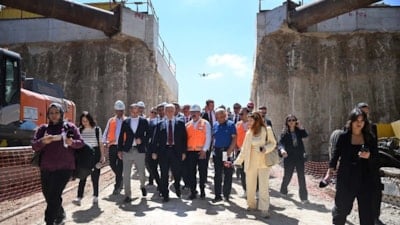 Mansur Yavaş, Mamak Metrosu'nda incelemelerde bulundu