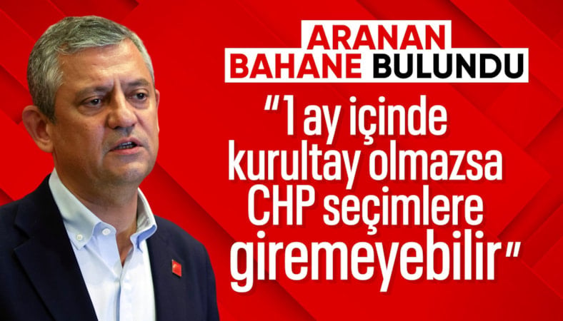 Özgür Özel: Kurultay kararı alınmazsa, CHP seçimlere giremeyebilir