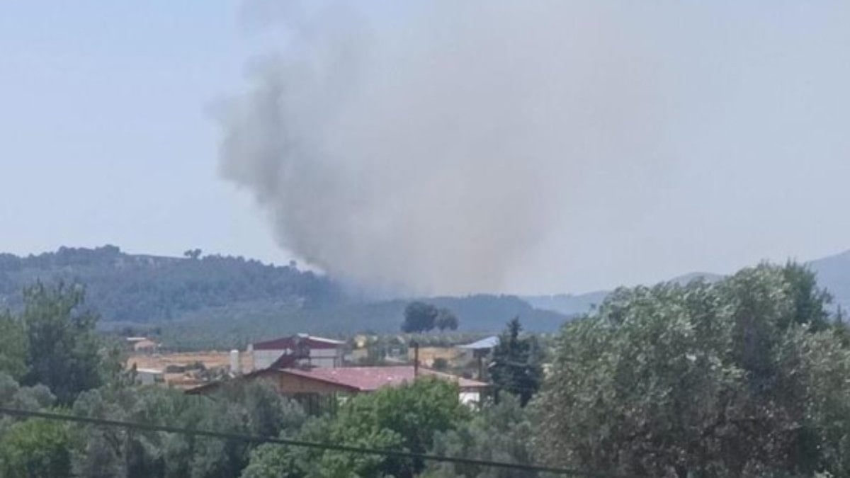 Antalya’da orman yangını
