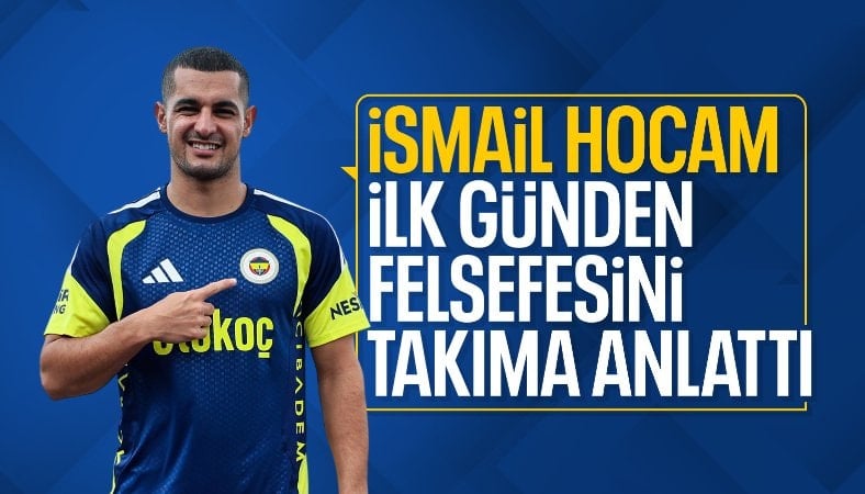 Levent Mercan: İsmail Hocamız, kendi felsefesini takıma anlatıyor