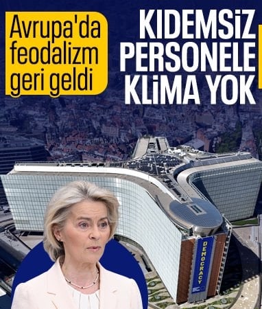 AB Komisyonu binasında uygulanan klima ayrımcılığı, 'feodalizm' eleştirilerine yol açtı
