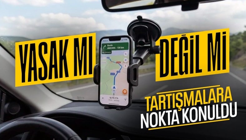 Tartışmaların odağındaki araç içi telefon tutucular ve multimedya sistemleri için karar verildi