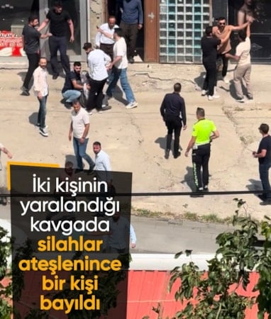 Hakkari'de iki grup arasında çıkan silahlı-sopalı kavgada iki kişi yaralandı