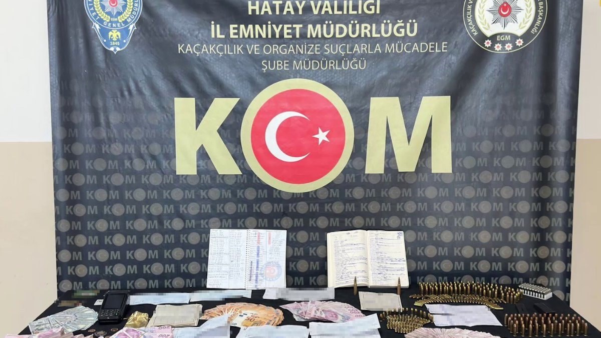 Hatay'da kumar bağımlılarını tuzağa düşüren tefecilik çetesine operasyon