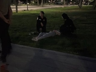Konya'da kız çocuğu parkta baygın bulundu