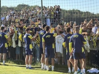 Fenerbahçe’yi binlerce taraftar yalnız bırakmadı