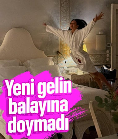 Balayına doymadı