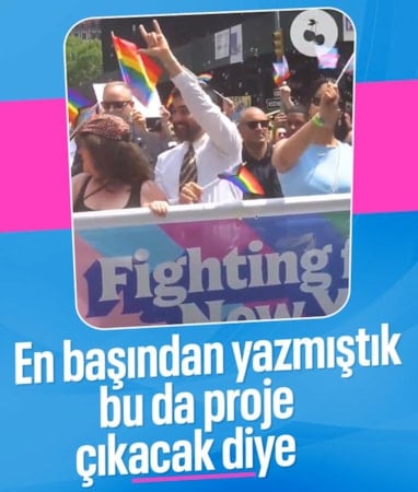 New York Belediye Başkanı Mamdani, LGBT yürüyüşüne katıldı