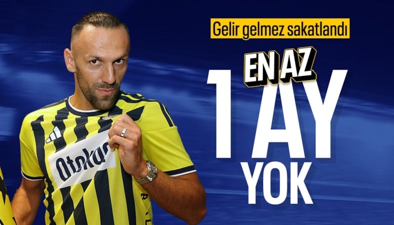 Fenerbahçe'ye Vedat Muriç'ten kötü haber geldi