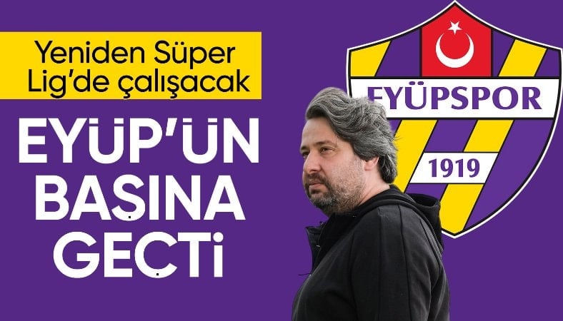 Eyüpspor'un yeni teknik direktörü belli oldu
