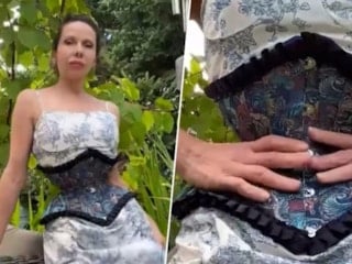 24 saat korse takan kadının son hali!