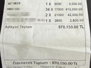 Alaçatı’da 870 bin TL'lik adisyona işletmecinin yanıtı: Lüks tüketim