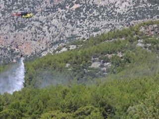 Antalya’da orman yangını