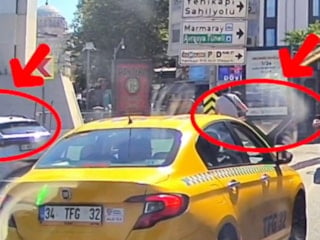 İstanbul’da trafik magandası aracın camını yumrukladı: Sürücüyü darbetti