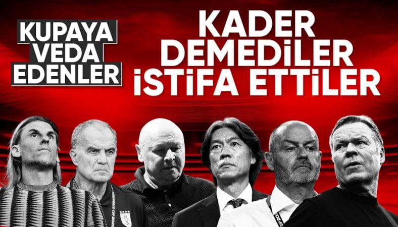 Dünya Kupası'na veda eden ülkelerde yaşanan teknik direktör istifaları