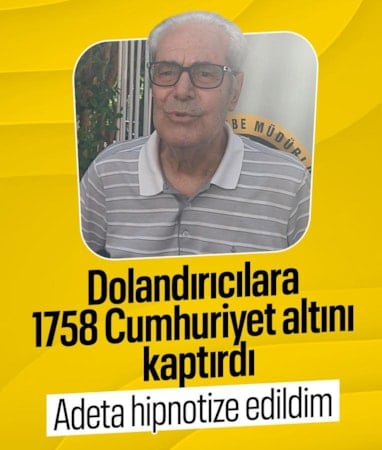 Dolandırıcılara 1758 Cumhuriyet altını kaptırdı: Adeta hipnotize edildim