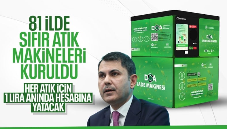 Bir plastik şişe: 1 TL