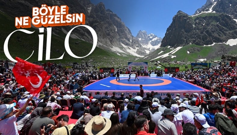 Milli sporcular, Hakkari'de açık havada ilk kez mindere çıktı