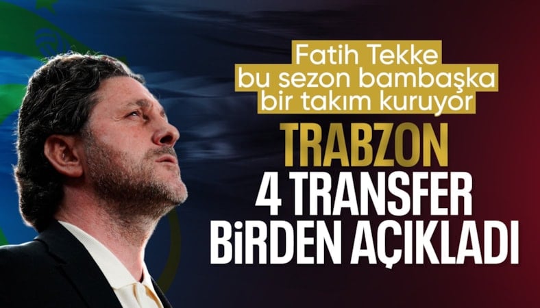 Trabzonspor 4 transferi açıkladı!