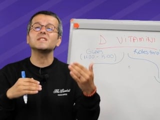 Diyetisyen Ersin Özdemir, D vitamini eksikliğinin nedenini anlattı