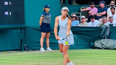 Zeynep Sönmez, Wimbledon'da ikinci turda elendi