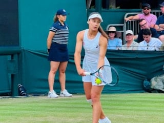 Zeynep Sönmez, Wimbledon'da ikinci turda elendi