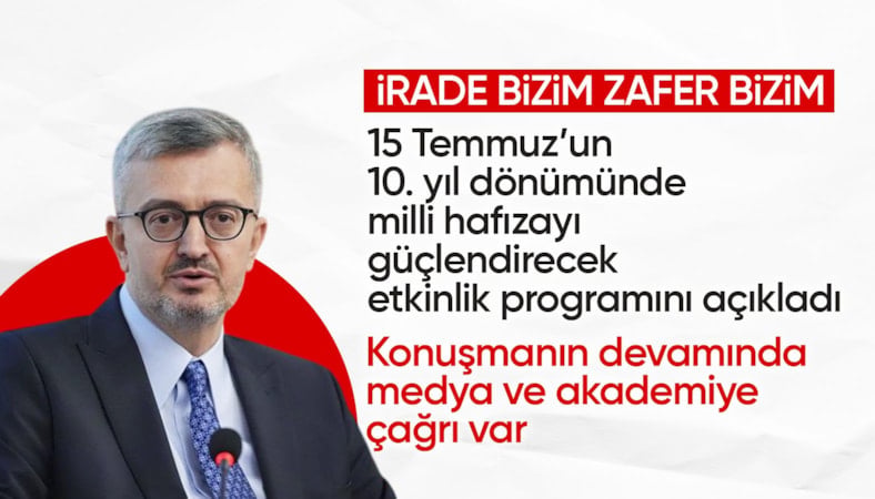 Burhanettin Duran'dan medya ve akademiye 15 Temmuz çağrısı