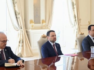 Azerbaycan Cumhurbaşkanı Aliyev, Adalet Bakanı Gürlek'i kabul etti