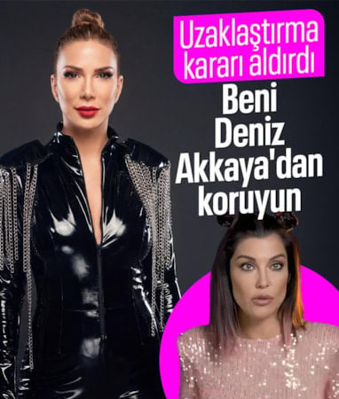 Uzaklaştırma kararı aldırdı
