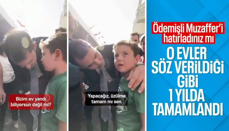 Murat Kurum paylaştı: Ödemiş'te konutlar teslim edilecek