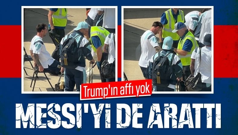 Arjantin Milli Takımı'nın dedektörle aranmasına Messi'nin tepkisi gündem oldu