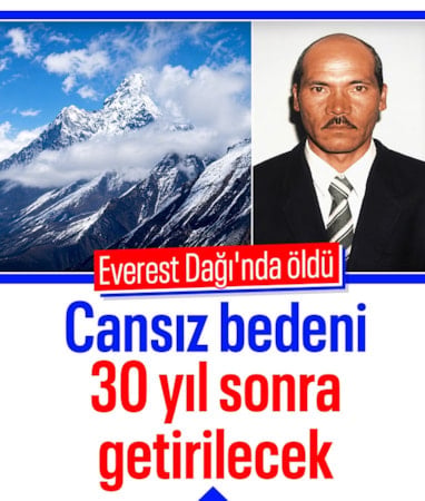 Hindistan, Everest'te 30 yıl önce yaşamını yitiren dağcının cesedini geri getirmeyi planlıyor