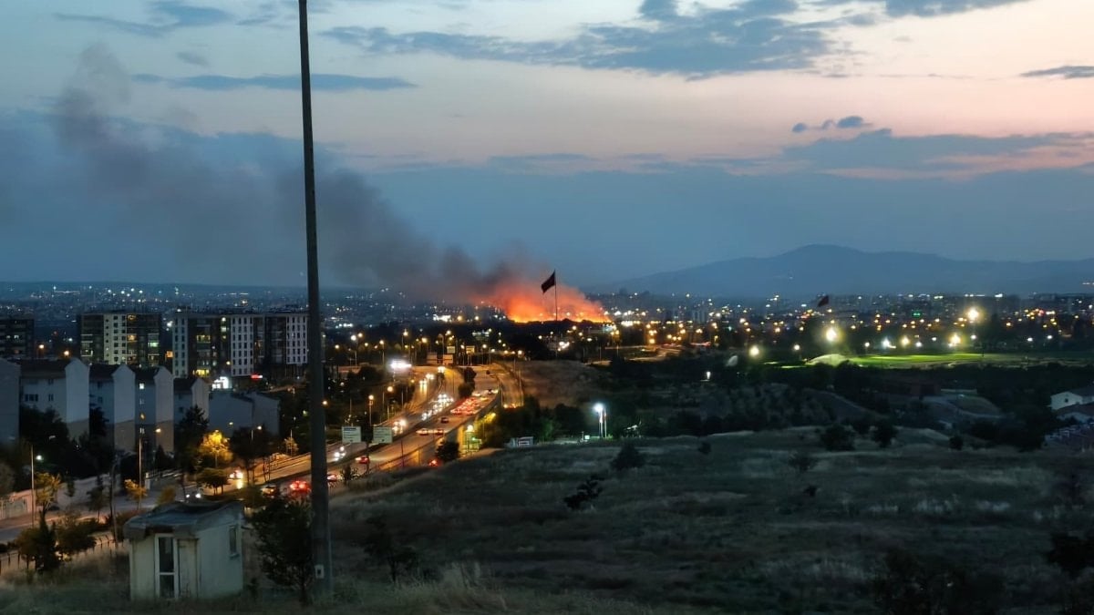 Şanlıurfa'da saman yüklü tırda çıkan yangın söndürüldü