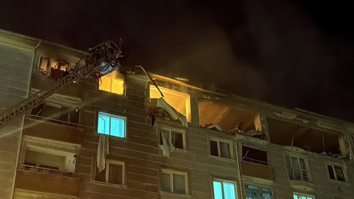 Tekirdağ'da apartman dairesinde meydana gelen patlamada bir kişi öldü