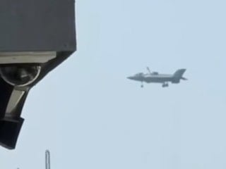 F-35, Beyaz Saray'a yakın bölgede havada bekledi