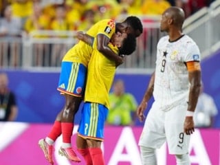 Kolombiya tek golle Gana'yı eledi
