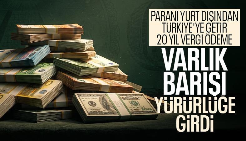 Maliye, varlık barışı uygulamasının detaylarını paylaştı