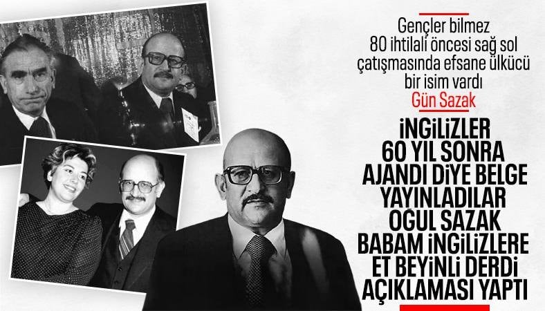 Gün Sazak'ın oğlu İngiliz büyükelçiyle görüşmeyi anlattı: Tam bir et beyinli