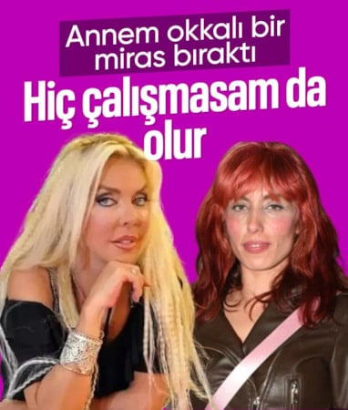 Ahu Tuğba'nın kızı Anjelik: Annem okkalı bir miras bıraktı