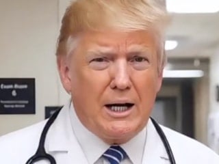 Donald Trump doktor oldu: Muhaliflere reçete yazdı