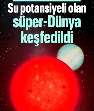 Yaşanabilir potansiyele sahip bir süper-Dünya, sadece 25 ışık yılı uzaklıkta bulundu
