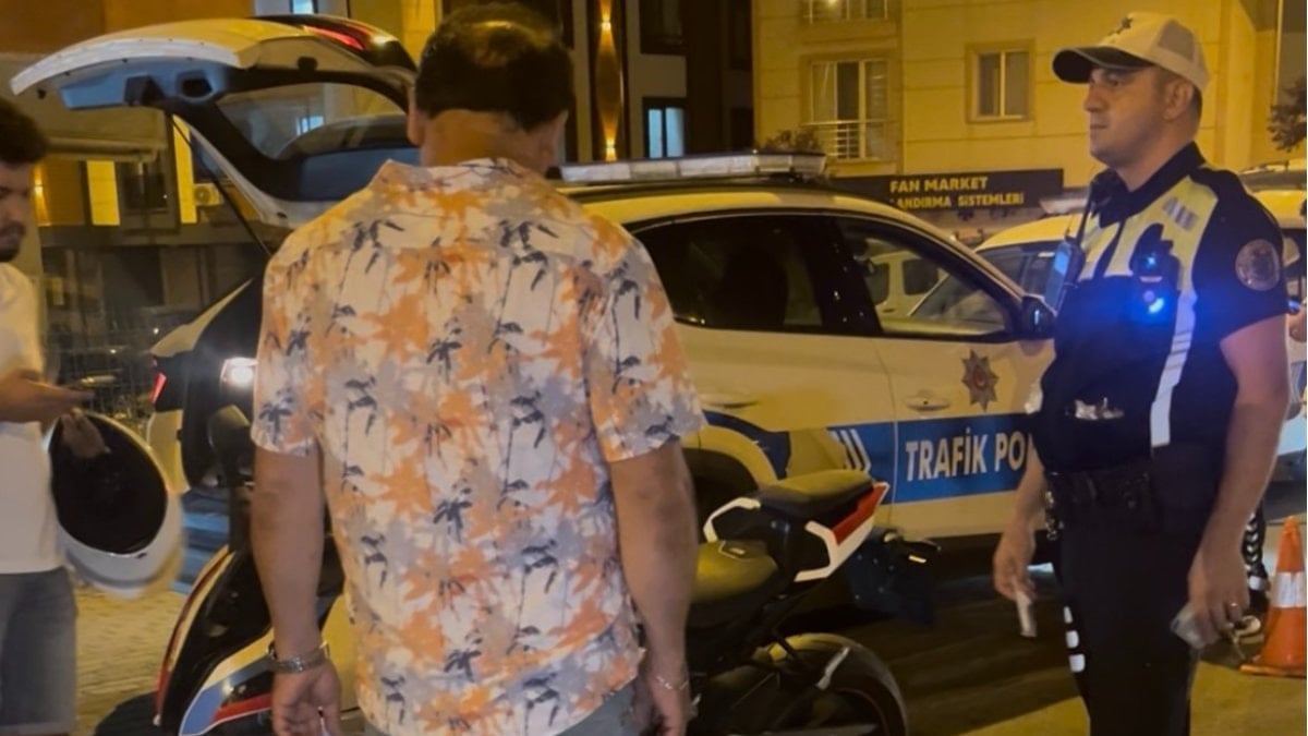 Çorlu'da akrobatik hareket yapan motosikletliye ağır ceza