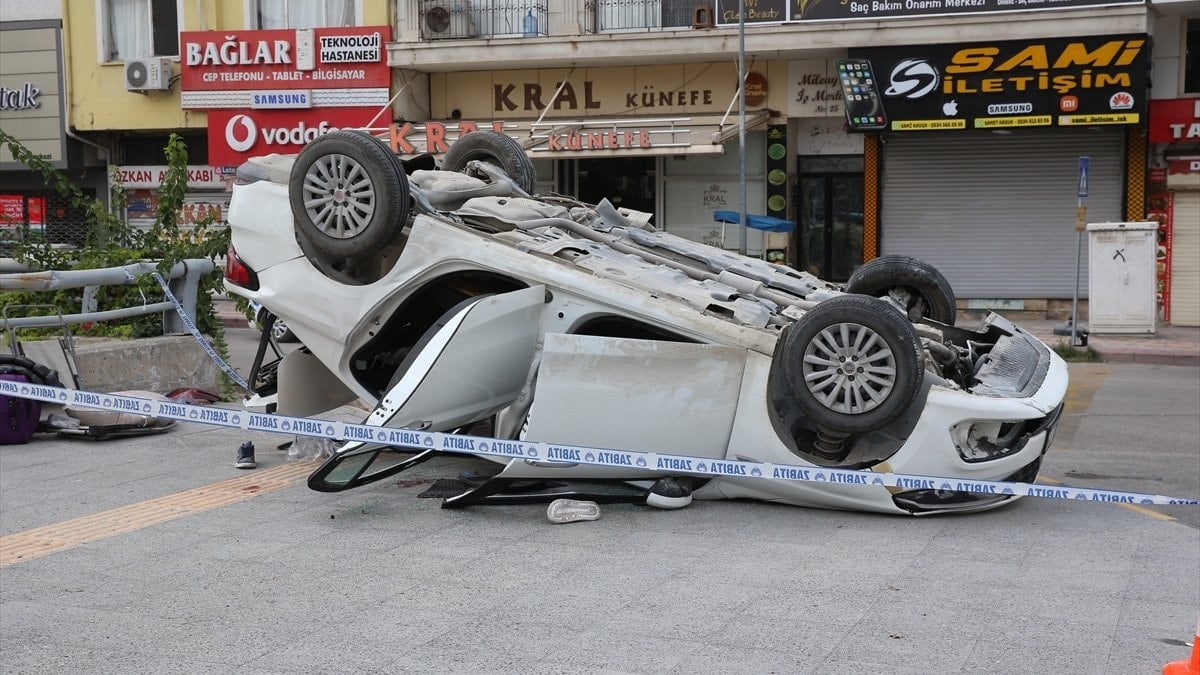 Diyarbakır Çınar'da trafik kazası: 1 yaralı