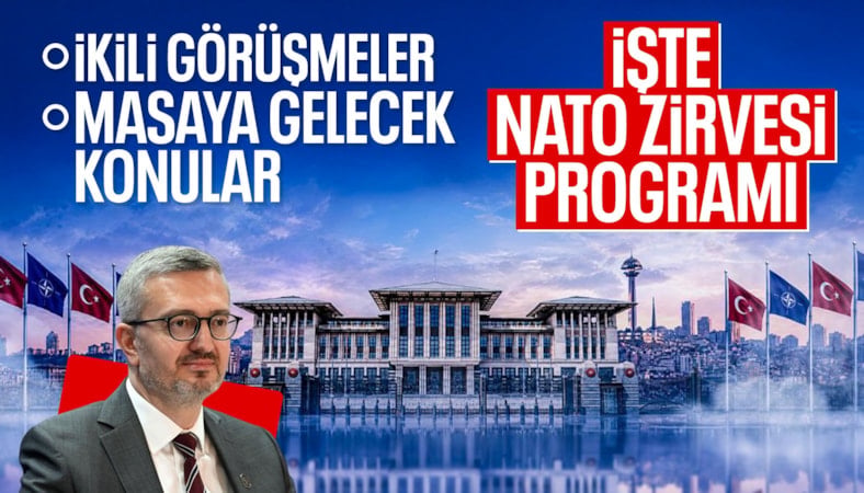 Burhanetin Duran açıkladı: İşte NATO Zirvesi programı