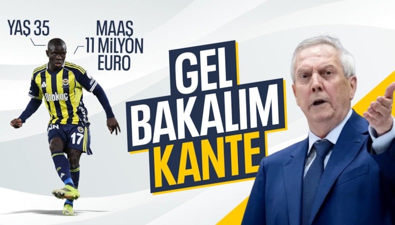 Fenerbahçe yönetimi, N'Golo Kante'den maaşında indirim isteyecek