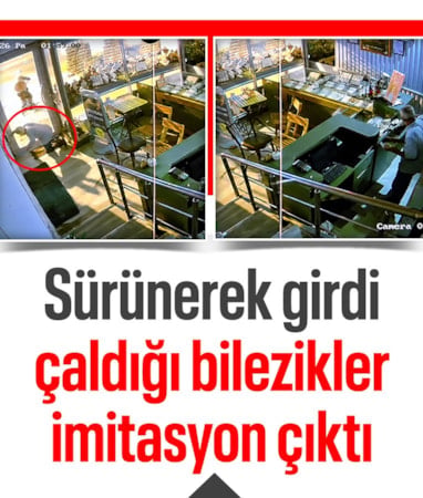 Adana'da altın sandığı imitasyon takıları çalıp kaçan zanlı yakalandı