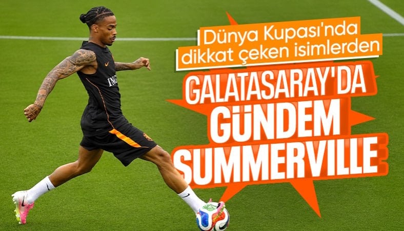 Galatasaray, Crysencio Summerville'i gündemine aldı