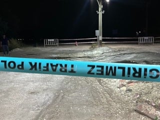 Burdur'da şiddetli yağış: Köprüde çökme yaşandı