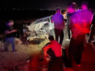 Şanlıurfa'da otomobil koyun sürüsüne daldı: 11 koyun telef oldu